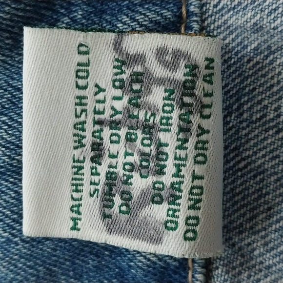 Vintage Rainforest Cafe Las Vegas Kids Denim Jacket Size 8 - Picture 8 of 16